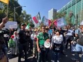 Marcha de Generación Z: sin jóvenes, reúne a una veintena de personas; a la UNAM no llegó nadie