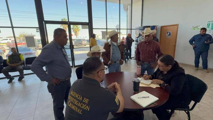 Fiscalía recupera caballos robados en Múzquiz tras denuncia de ejidatarios