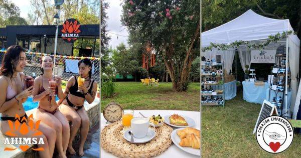 Diversión, pileta y emprendedores: el plan perfecto para disfrutar en familia