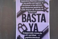 Detenido un tercer implicado en la brutal paliza a dos policías en Alcalá mientras aparecen carteles que incitan a "apalear agentes"
