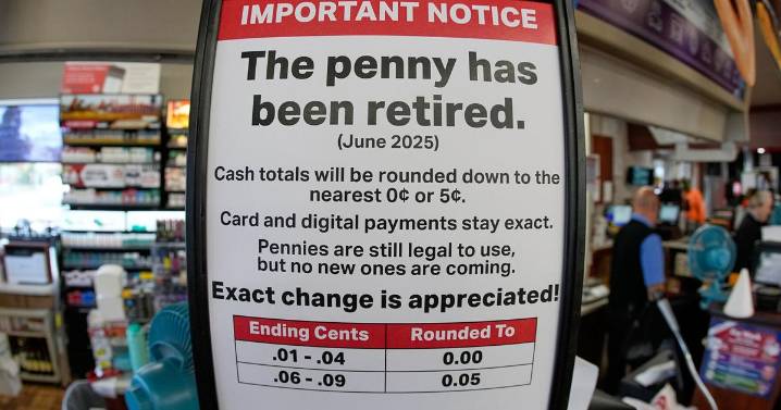 US Mint in Philadelphia presses final penny as the 1