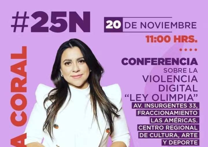 Ecatepec anuncia cambio de sede para conferencia sobre violencia digital “Ley Olimpia”