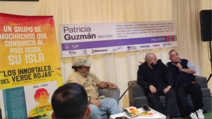 La Filuc fue el escenario para la presentación del libro Los Inmortales del Verde Rojas, de Angel Torres