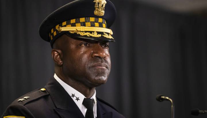 Chicago’s top cop pledges to address rise in officers pointing their guns at individuals