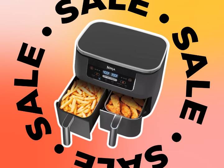 Target holiday deal 2025: Ninja Foodi dual-basket air fryer now $120