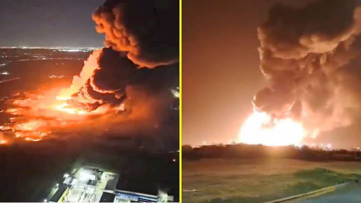 Video muestra impactante explosión que se generó en sector industrial de Argentina: Reportan al menos 20 personas heridas