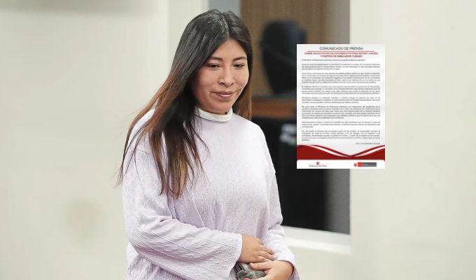 Salvoconducto a Betssy Chávez: Gobierno planteará ante la OEA modificar la Convención de Caracas
