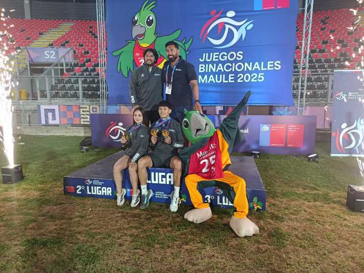 Orgullo maulino: el atletismo regional sigue sumando medallas en los Juegos Binacionales 2025