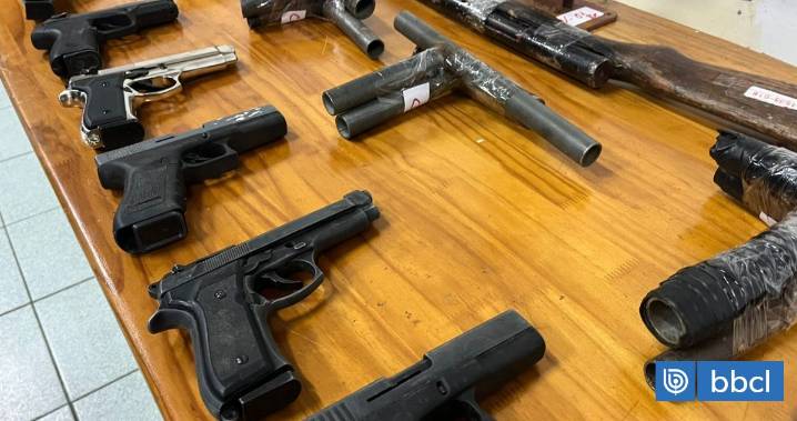 Entre entrega voluntaria e incautación: más de 800 armas han sido recuperadas en el Bío Bío en 2025