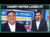 Harry Enten's Hilarious Reaction To Trump's HISTORICALLY BAD Poll Numbers