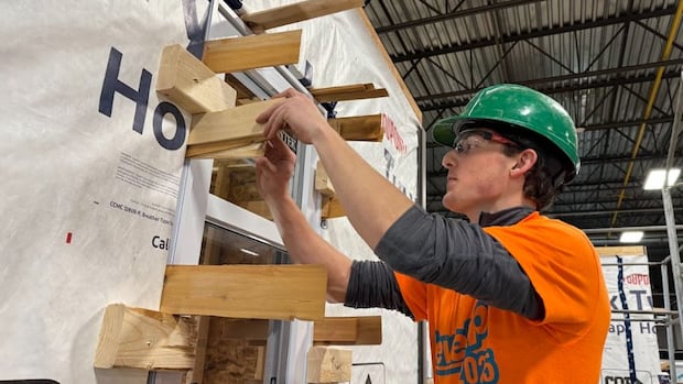 London high students build shelters and skills while helping the unhoused