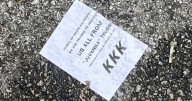 "Hate has no place": Flyers found in South Baltimore neighborhood claim to be from white supremacist group