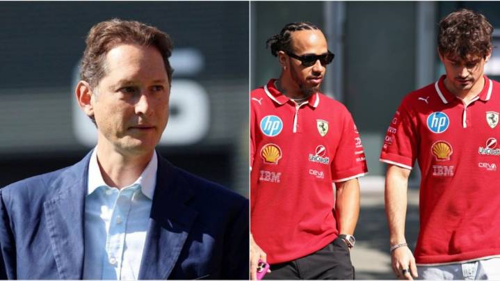 Tras el GP de Brasil F1, el presidente de Ferrari arremetió contra sus pilotos