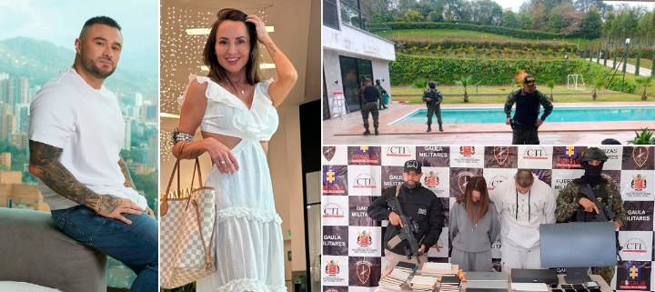 Cae en Llanogrande red de extorsión transnacional: mujer rusa dirigía operaciones desde una mansión