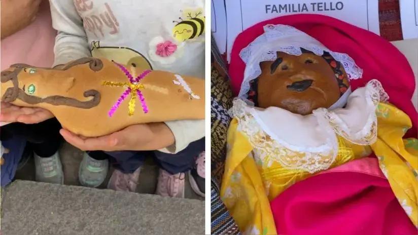 Color y sabor en Cajamarca: escolares celebran el Día de Todos los Santos con el tradicional bautizo de bollos [FOTOS]