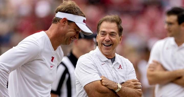 Nick Saban shares what he thinks Lane Kiffin’s decision on LSU or Ole Miss will come down to
