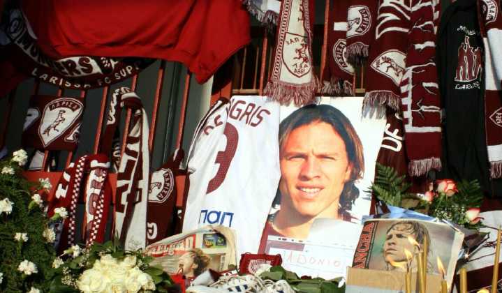 AE Larissa rinde homenaje a Antonio de Nigris: “La presencia del Tano sigue viva”