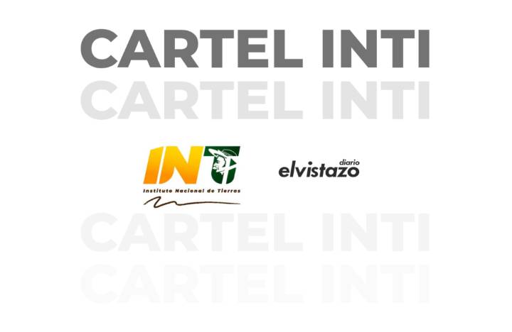 Cartel INTI sobre el lote de terreno «El Rincón de Lucía» ubicado en el municipio Independencia del estado Anzoátegui