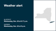 NY weather: Weather alert issued for part of New York Wednesday night