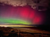 Map shows 18 states including Oregon where northern lights could be visible Wednesday night
