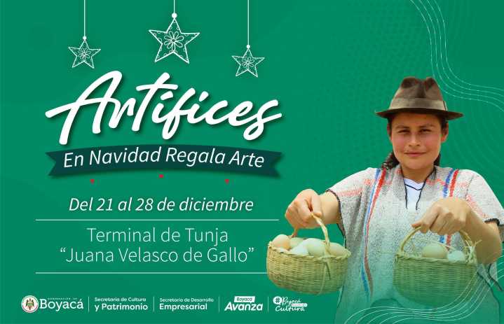 Artesanos y artistas plásticos mostrarán sus productos en la Terminal de Transporte de Tunja