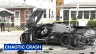 5 injured in chain-reaction crash involving Corvette in on Chester Pike in Prospect Park, Delaware County