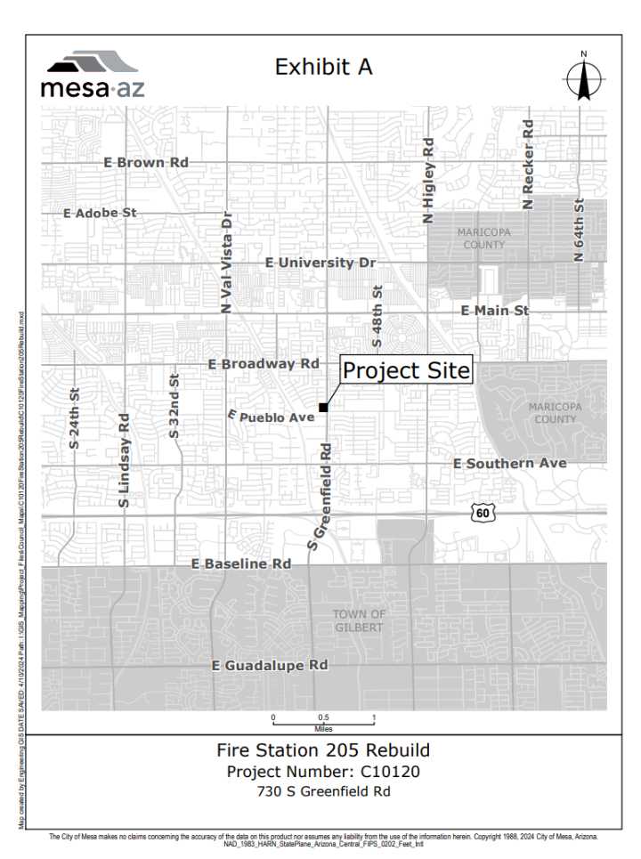 Mesa Council approves contract for construction manager for fire station rebuild