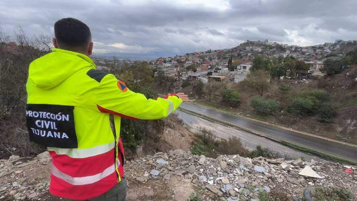 Se mantiene en prealerta por lluvias y riesgo de deslizamientos en Tijuana