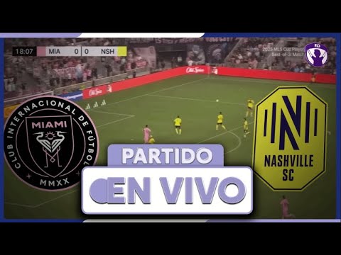 Inter Miami vs. Nashville en vivo hoy gratis con Lionel Messi por Apple TV, MLS Pass, Fútbol Libre TV: a qué hora juegan, canal que pasa y dónde ver por playoffs de MLS