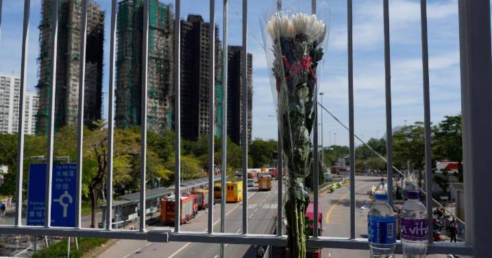Hong Kong anti-corruption agency arrests eight over deadly apartment towers fire