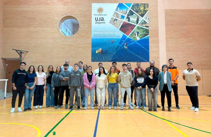 La UJA refuerza su apoyo al deporte de élite con 25 estudiantes en el programa PADUAN