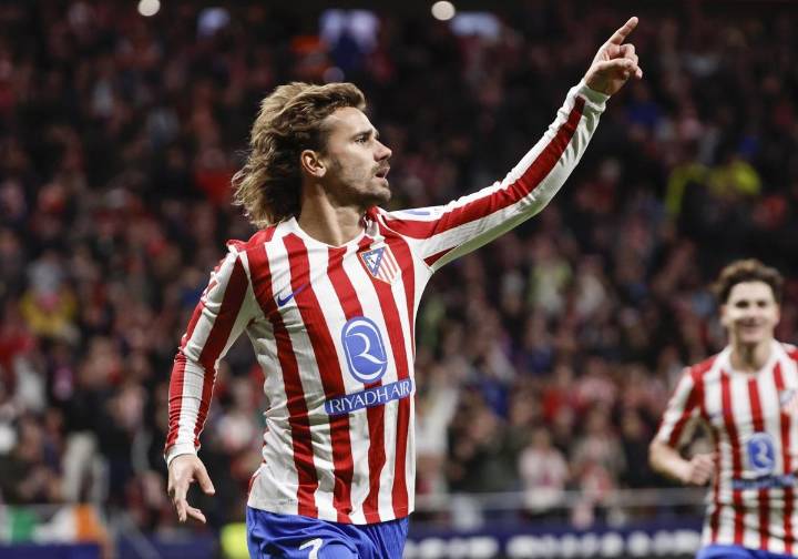 Griezmann resuelve con un doblete ante el Levante