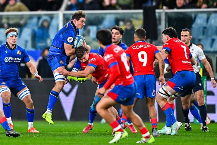 VIDEOS. Los Cóndores venden cara su derrota en su inédito test match ante Italia