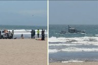 Buscan a un adolescente argentino que fue arrastrado por el mar en Chile