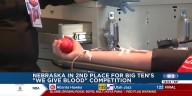Nebraska in 2nd Place for Big Ten's "We Give Blood" competition