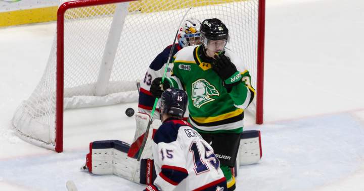 Saturday victory over Saginaw lifts the London Knights back into first place in the Midwest Division