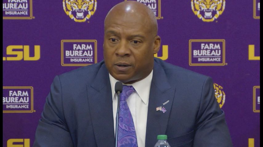 Verge Ausberry named new LSU Athletic Director