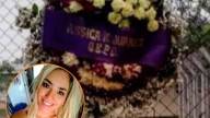Le mandaron una corona fúnebre al jardín de su hija y apuntan a su expareja