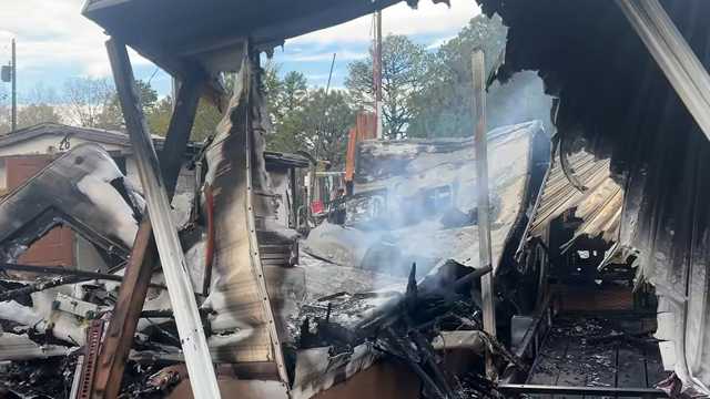 Mobile home a total loss after early morning fire