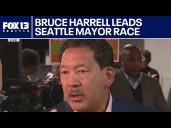 Bruce Harrell speaks on early lead in Seattle mayoral race