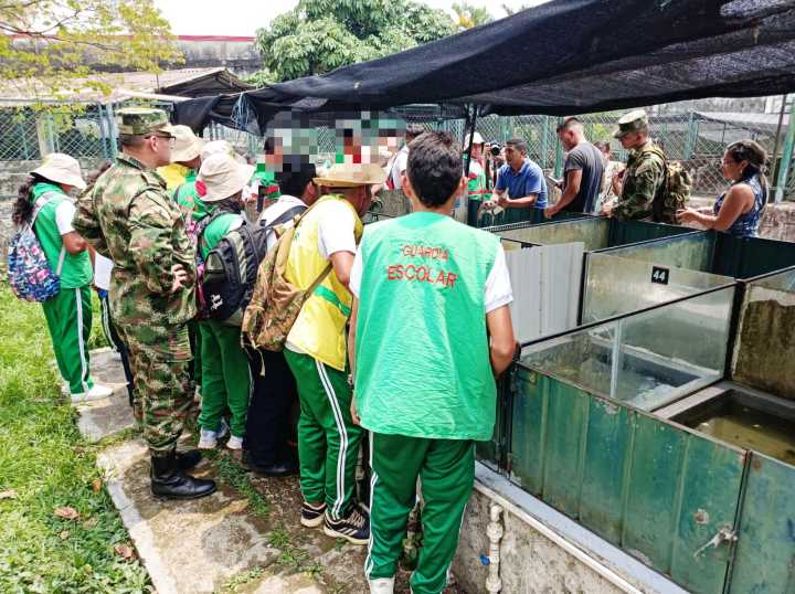 Ejército Nacional y Alcaldía de Puerto Gaitán, Meta, unidos por los estudiantes de la región