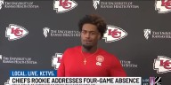 Chiefs' Josh Simmons speaks as Kansas City looks to rebound against the Colts