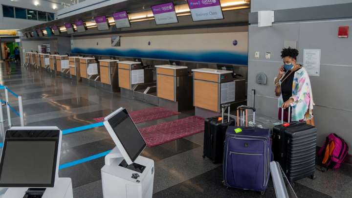 Caos aéreo en Estados Unidos por el cierre del Gobierno