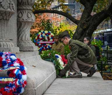 See it! New Yorkers salute 250 years of US military service during Veterans Day Parade on 5th Avenue