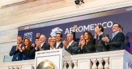 Aeroméxico despegó hacia Wall Street: cotizó en la NYSE el 6 de noviembre y celebró el campanazo el 25 de noviembre