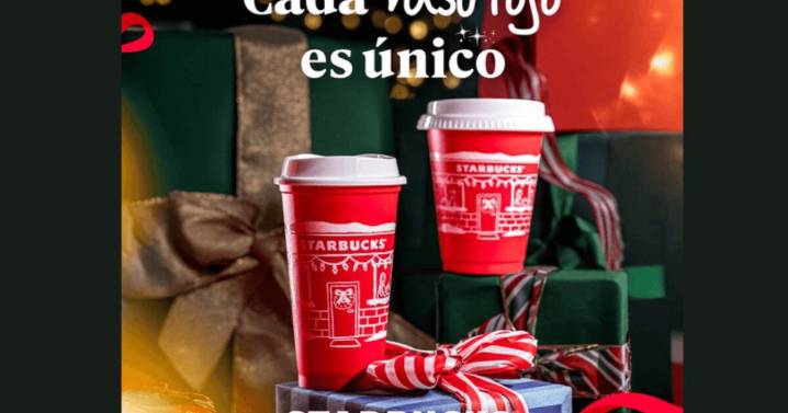 Navidad en Starbucks 2025: ¿cómo conseguir el vaso rojo GRATIS y qué menú especial llega este año?