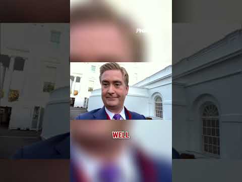 Peter Doocy gives a peek at the White House construction #shorts #politics