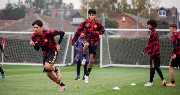 Ruben Amorim's got 15-year-old who's BANNED from playing training with Man Utd first
