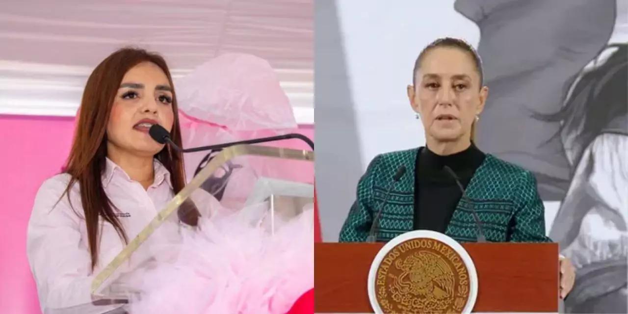 Grecia Quiroz, viuda de Carlos Manzo, se reúne con Claudia Sheinbaum en Palacio Nacional