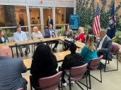 Rising health care premiums a concern as Whitmer, Dingell visit hospital near Ann Arbor